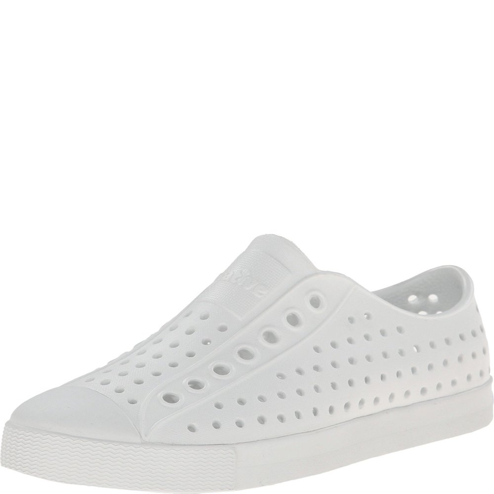 NATIVE SHOES, JEFFERSON, LIGHTWEIGHT SNEAKER FOR ADULTS, SHELL WHITE/SHELL